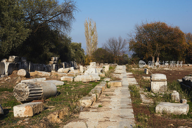 Lagina Hecate神庙Mugla，土耳其